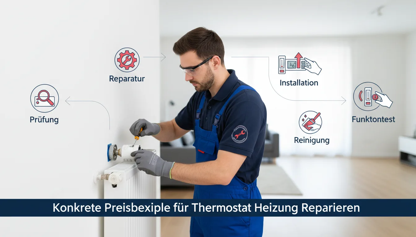 thermostat heizung reparieren – Lösung
