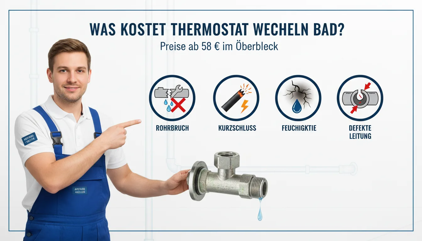 thermostat wechseln bad – Problem