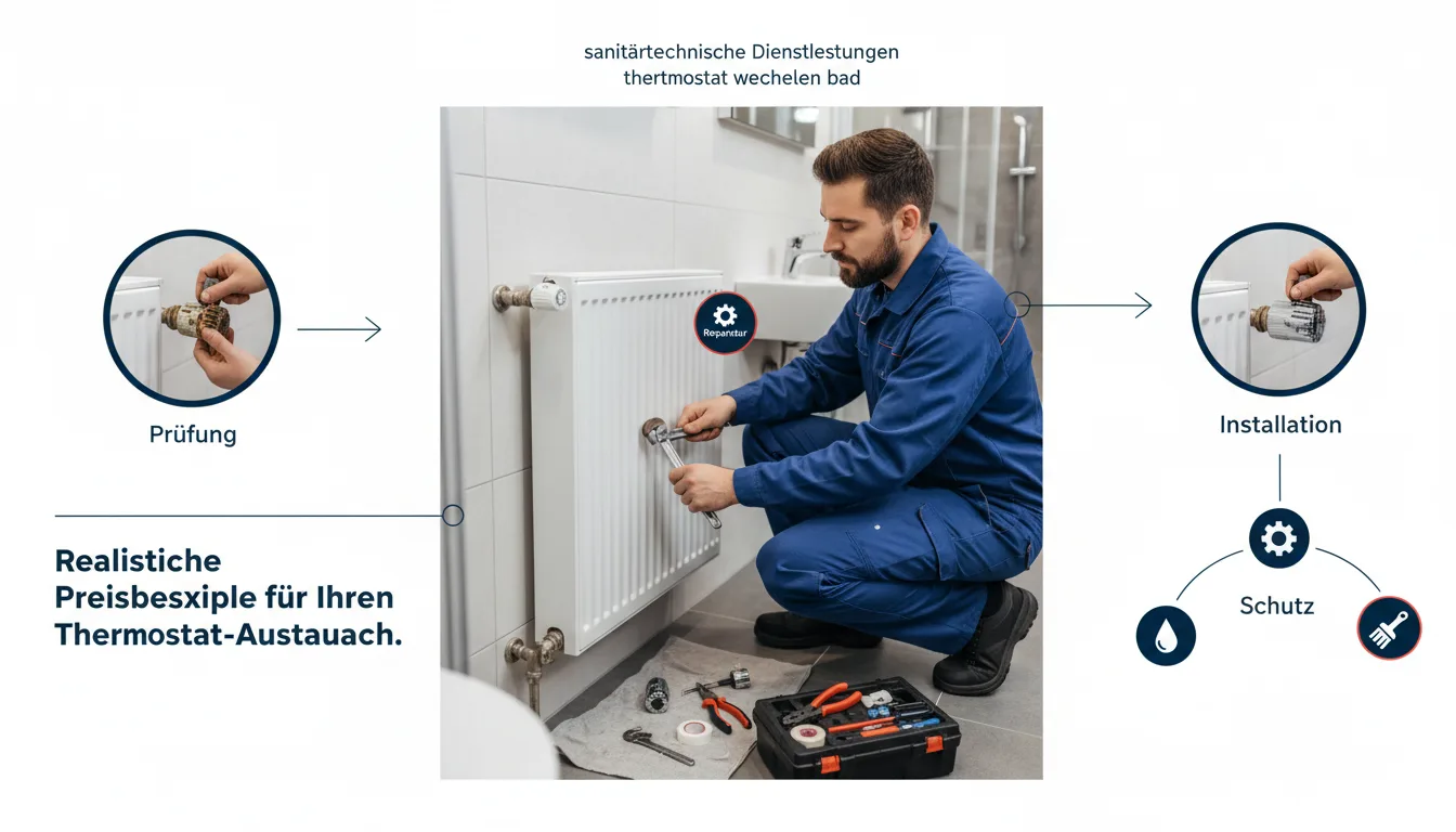 thermostat wechseln bad – Lösung
