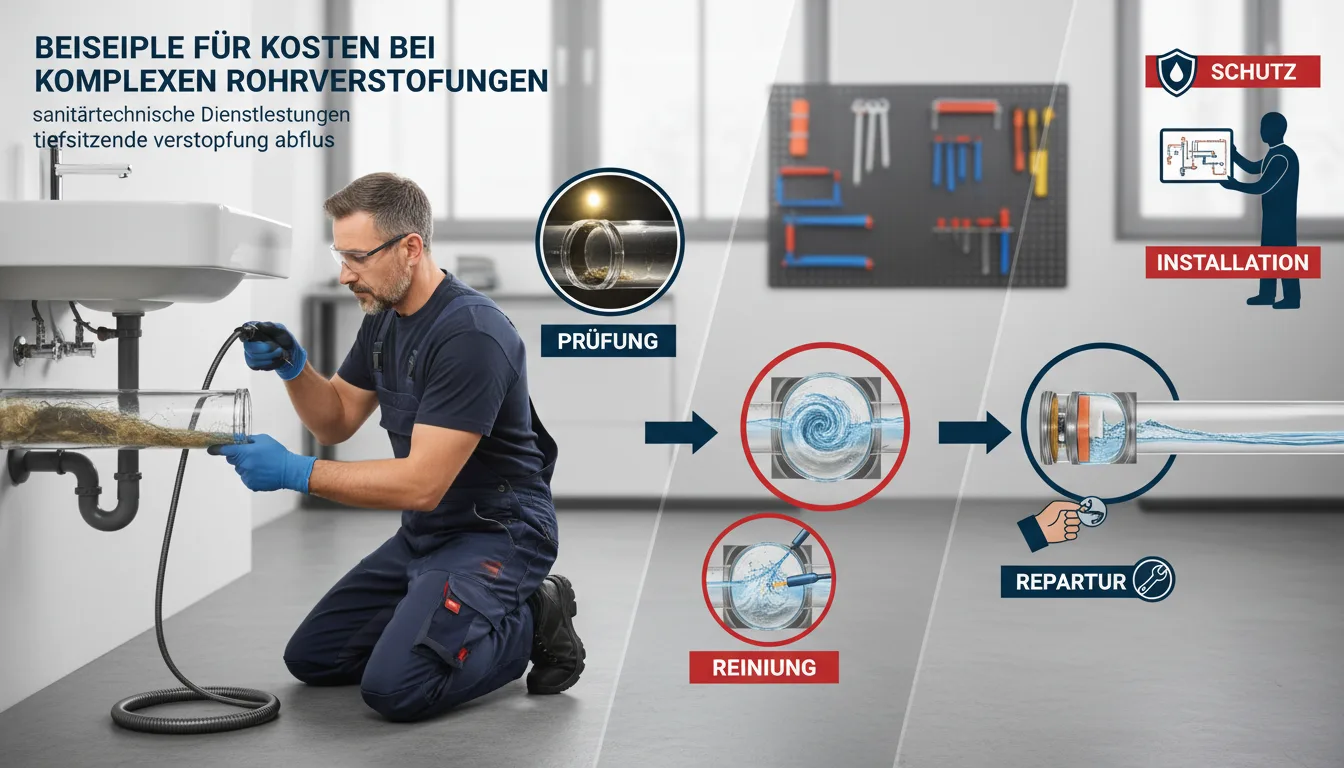 tiefsitzende verstopfung abfluss – Lösung