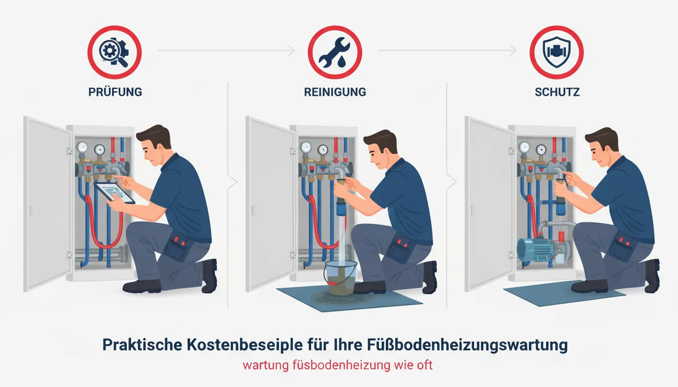 wartung fußbodenheizung wie oft – Lösung