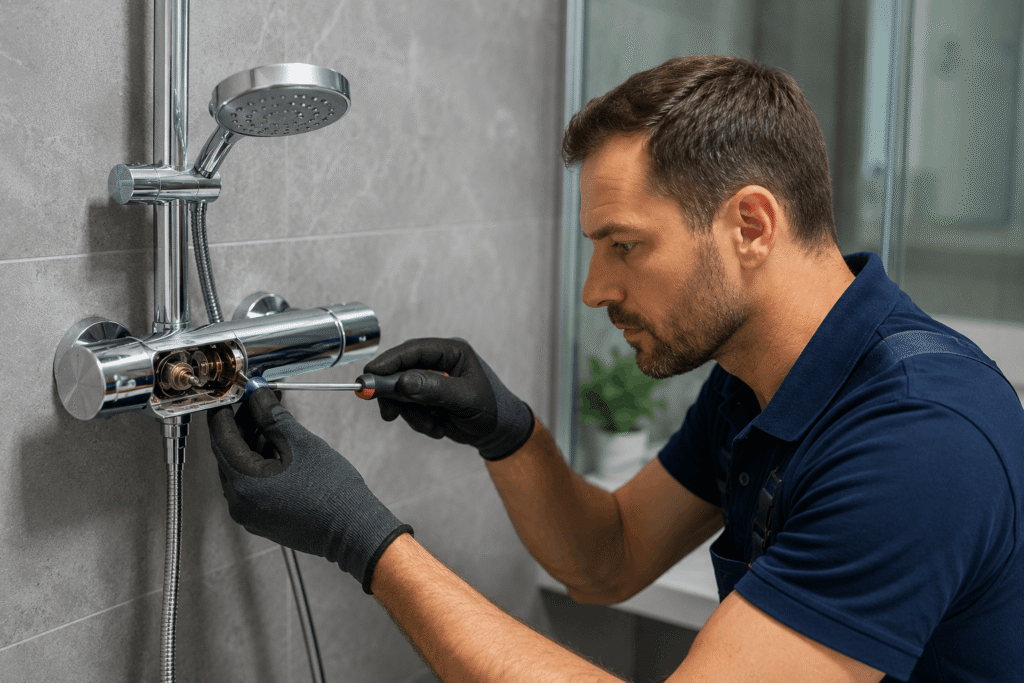 hansgrohe duscharmatur thermostat reparieren – Fachbetrieb ab 58 €