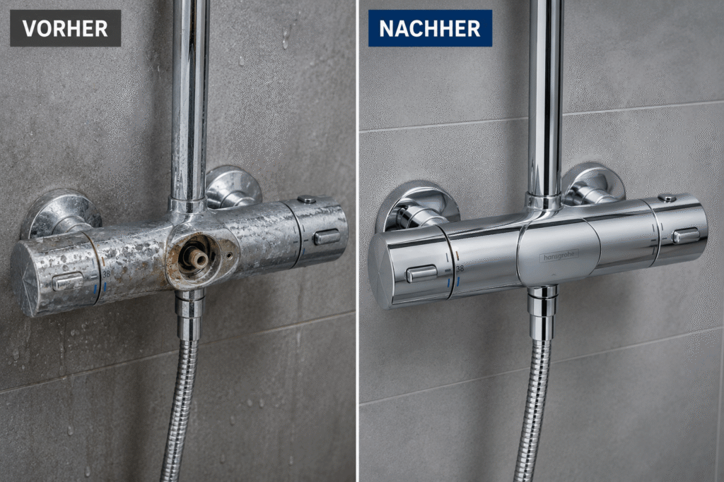 hansgrohe duscharmatur thermostat reparieren ab 58 € – schneller Sanitärservice