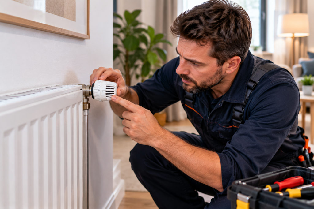 Heizung wird nicht warm wegen Thermostatventil – was können Sie selbst prüfen